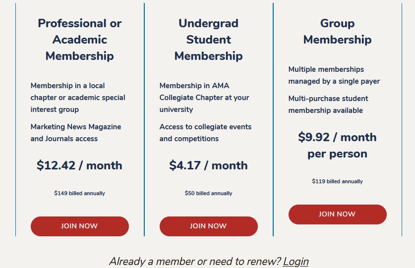 Join AAA, Login & Renew Membership